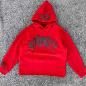 Two Piece Hooded Men's Casual Tracksuit Hooded <b>Embroidery</b> 3D Puff Printing Logo Full Face Zip up Hoodie <b>Set</b> Men - Product Image 2