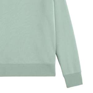 Sudadera con Capucha de Alta Calidad, 100% Algodón, Gruesa, Felpa Francesa, Cuello Alto Simulado, Talla Grande para Hombre - Product Image 4