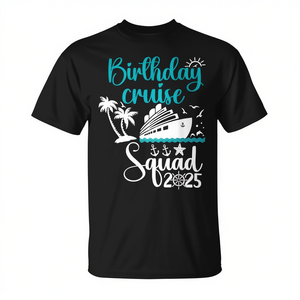 T-shirt personnalisable pour équipe de voyage en famille, idéal pour les vacances, collection 2025 – Vêtements promotionnels - Product Image 2