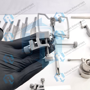 Rétracteur de laryngopharyngoscope Raices Kastenbauer en acier inoxydable – Kit d'instruments chirurgicaux ORL - Product Image 6