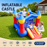 Château gonflable pour anniversaire d'enfant, conforme ASTM, prêt à être expédié, MOQ 1 pièce, vérifié avant expédition