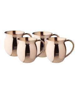 100% solide martelé métal bière boire moscou Mule cuivre tasse durable qualité cuivre serveur d'eau tasse pour la maison hôtel usage - Product Image 2