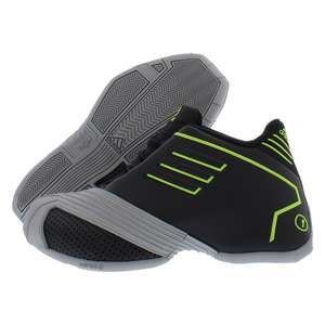 Chaussures Adidas Tmac pour garçons Couleur : Noir/Gris/Lime 100% authentiques - Product Image 5