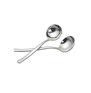 Cuillère à soupe en acier inoxydable 100% véritable cuillère à soupe en acier inoxydable artisanat pour la cuisine et la table à manger décorer - Product Image 6