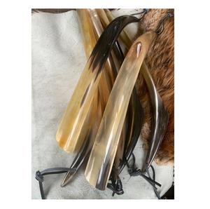 Long Handle Natural Eco-Friendly <b>Shoehorn</b> Made From Buffalo and Ox Horn Full Handmade Quality In India - Product Image 1