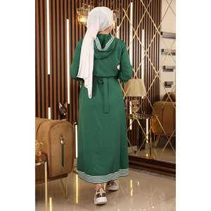 Abrigos, Chaquetas y Gabardinas con Capucha y Cierre, Estilo Abaya - Product Image 5