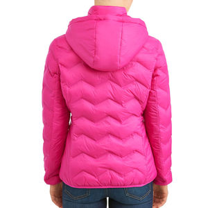 Blousons d'hiver pour femmes, blouson à capuche zippé en duvet, blouson d'hiver pour femmes, vestes pour femmes en vente au prix de gros, service OEM - Product Image 6