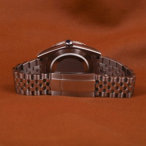 Montre en diamant Moissanite à cadran analogique unisexe de haute qualité avec bracelet en acier inoxydable de 20mm Design élégant unique VVS Gary - Product Image 3