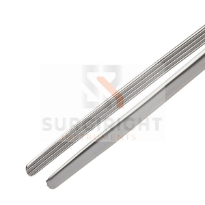 Pince intestinale Kocher Surgiright en acier, articulation manuelle, serrures longitudinales, instrument chirurgical orthopédique, conception droite - Product Image 2