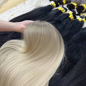 ผมมนุษย์100% สีออมเบรปรับแต่งได้ผมธรรมชาติจำนวนมากจากเวียดนาม - Product Image 2