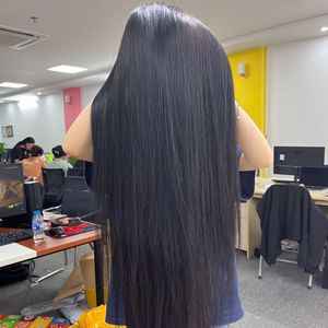2024วิกผมแท้สำหรับผู้หญิงผิวดำผมตรงยาวทรงกระดูก - Product Image 2