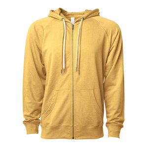 Vente en gros de sweat à capuche unisexe vierge uni écologique coupe ample tendance avec logo personnalisé 100% coton molletonné entièrement zippé - Product Image 3