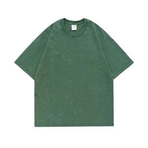 T-shirt surdimensionné personnalisé 270 grammes 100% coton à séchage rapide avec impression de lavage minéral vintage T-shirts de vêtements tricotés colorés - Product Image 2