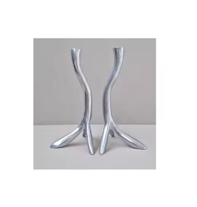 Portavelas de Metal Decorativos, Portavelas Elegantes de Metal para Decoración de Interiores del Hogar, Artículos de Iluminación - Product Image 5