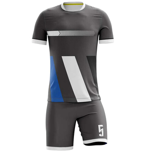 Conjunto de Uniforme de Fútbol para Hombre, Camiseta Deportiva de Poliéster Transpirable de Manga Corta de Secado Rápido - Product Image 1