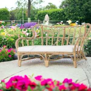 โซฟาหวายในเมืองเป็นมิตรต่อสิ่งแวดล้อมโซฟาหวายสำหรับสวนกลางแจ้งโซฟาหวายทันสมัยในร่ม - Product Image 3