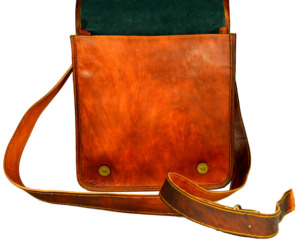 Genuine Leather Handmade Vintage Crossbody Sling Messenger <b>Laptop</b> Leather Office <b>Bag</b> for <b>Women</b> Leather Shoulder Sling <b>Bag</b> - Product Image 5