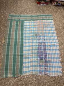 Hecho a mano 100% algodón Reversible Kantha sostenible cosido a mano decoración del hogar tradicional Vintage hecho a mano Boho Chic Kantha - Product Image 4