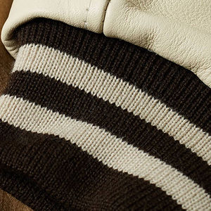 Veste en cuir décontractée pour homme, tendance streetwear, style hip-hop, col montant, broderie en chenille, imperméable, vente chaude - Product Image 5