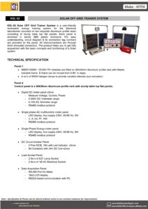 Nuevo equipo educativo de metal de entrenamiento de energía solar - Product Image 4