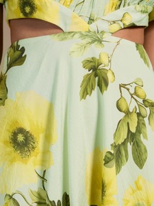 ชุดเดรสสั้นผ้าคอตตอนเนื้ออินเดียสำหรับผู้หญิงชุดเดรสสั้นพิมพ์ลายดอกไม้ทันสมัยใส่สบายเป็นของขวัญแต่งงานสำหรับเจ้าสาวเอวธรรมชาติ - Product Image 4