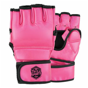 Guantes de MMA de Cuero de Alta Calidad, Fabricados en Pakistán, Impermeables, con Cierre de Gancho y Bucle Ajustable, Personalizables, Precio Bajo por Volumen - Product Image 1
