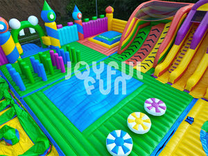 JOYFUL FUN grand espace sportif parc d'attractions gonflable parc de jeux gonflable parc à thème gonflable intérieur - Product Image 2