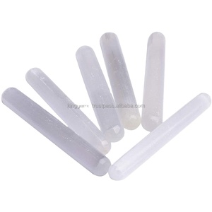 Varita de Masaje de Piedra de Selenita |   Varita de Cristal Pulido para Sanación |   OEM al por Mayor - Product Image 5