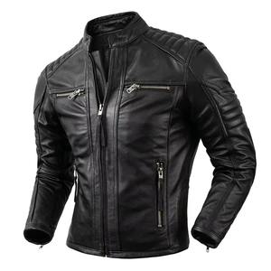 Chaqueta de cuero de moda para hombre, chaqueta de cuero personalizada, chaquetas personalizadas Unisex de invierno transpirables, personalizadas - Product Image 3