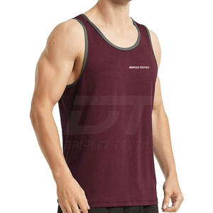 Débardeurs pour hommes de haute qualité fabriqués en quantité minimale de commande bas Meilleure vente Slim Fit Fitness Wear Débardeurs pour hommes - Product Image 2