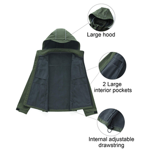 Custom Stylish mens softshell jacket breathable waterproof outerwear perfect for winter hiking <b>camping</b> outdoor travel jacket - Product Image 3