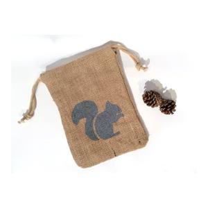 Wholesaler Customized Logo Printed Durable <b>Burlap</b> <b>Bag</b> Drawstring Jute Pouch for Packaging Gifts Promotional <b>Bags</b> - Product Image 3