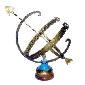 Globe militaire en métal décoratif, objet artisanal indien de haute qualité, Design Antique, décoration de la maison, cadeau - Product Image 4