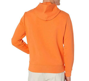 Sudadera con capucha de lana con estampado de soplo 3D y logotipo en relieve de invierno personalizado para hombre, 100% de algodón, transpirable, ecológico, de secado rápido, holgado - Product Image 3