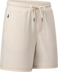 Pantalones cortos deportivos informales para hombre con logotipo personalizado de alta calidad al por mayor pantalones cortos de algodón con estampado negro para hombre - Product Image 4