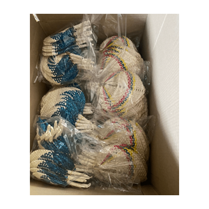 Abanico de mano de bambú tradicional en Vietnam, abanico de rafia de bambú de Color Natural artesanal, abanicos tejidos de ratán de caña de paja de hoja de palma de mano de verano - Product Image 4