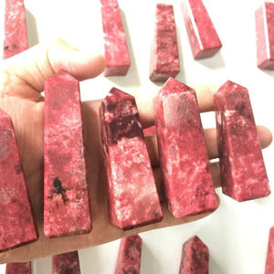 Torre Tallada de Tulita de Alta Calidad de la India, Obelisco de Cristal Natural para Sanación, Meditación y Decoración del Hogar - Product Image 2