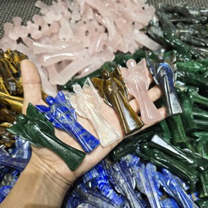 Best Quality Bulk Supply of High-Polished Natural Agate Malty Love Angel <b>Crystal</b> <b>Crafts</b> Semi-Precious Gemstone Healing Energy - Product Image 1