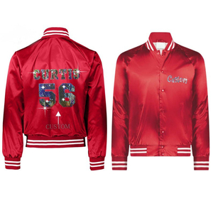 2025 veste universitaire pour hommes sur mesure de haute qualité meilleur matériau en satin avec lettrage Dragon Design pour le baseball pour l'hiver - Product Image 6