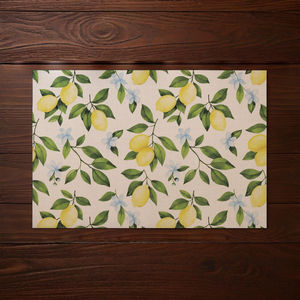 Classic Checked Cotton <b>Placemats</b> Elegant Washable Reusable Table Mats for Dining Room Kitchen And Restaurants - Product Image 1