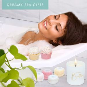 ラグジュアリービューティーパーソナルケアボックスボディバスの香りのキャンドルギフトセットオーガニックスパセルフケアギフト - Product Image 2