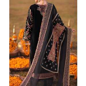 Hot Sale Women Dresses <b>Elastic</b> Waist Traditional Party Dress New Design 2025 Pakistani Salwar Kameez Maxi Gown Wedding Dress - Product Image 3