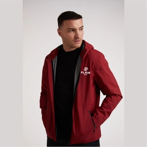 Chaqueta Cortavientos Impermeable y Transpirable con Capucha Plegable para Hombre, con Cremallera, para Correr y Lluvia - Product Image 1