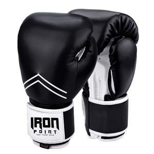 Guantes de boxeo con logotipo personalizado de alta calidad 2024 Cuero de alta calidad para artes marciales y boxeo - Product Image 1