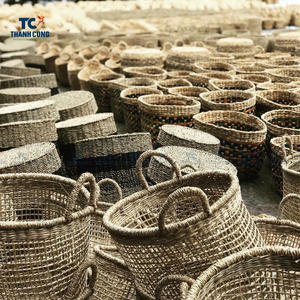 Vente en gros de panier de pêche écologique avec couvercle pour emballage cadeau de vacances Ramadan Eid boîte tissée naturelle décorative - Product Image 6