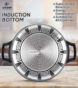 Juego de Ollas de Cocina Antiadherentes de Granito de 6 Piezas de Primera Calidad, Ollas para Sopa con Tapas, Base de Inducción - Product Image 5