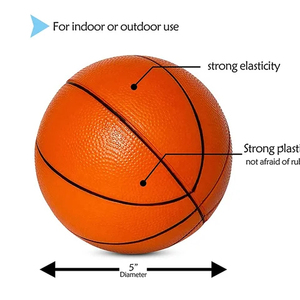 Team Sports Game Youth Custom Logo Solid Color Standard Size Rubber Basketball Ball Wholesale Wear Sports Outdoor Indoor - Product Image 6