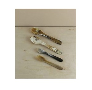 Cubiertos de cuerno de búfalo natural al por mayor, suministros de cocina y hotel ecológicos con diseño de forma personalizado y acabado pulido - Product Image 3