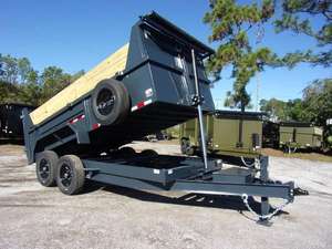 Nouveau 7x14 AMP Dump Trailer pour la vente - Product Image 4