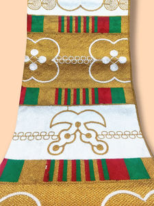 Tissu jacquard en coton de style ethnique avec des motifs culturels traditionnels pour la confection de vêtements de mode et la création de vêtements - Product Image 2